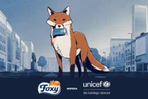 FOXY WSPIERA UNICEF W WALCE Z KORONAWIRUSEM