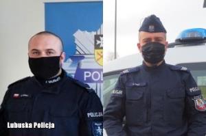 Policjanci ratownikami