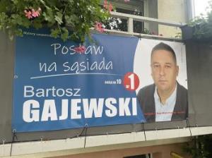 Wybory w centrum miasta