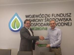 PODPISANIE UMOWY Z WFOŚIGW 