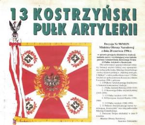 70 rocznica utworzenia 113 pułku artylerii