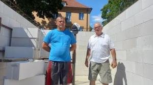 Nowe garaże na Leśnym