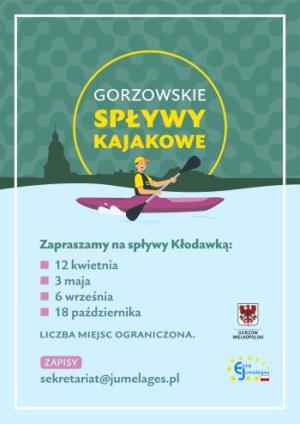 Spływy kajakowe Kłodawką