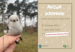Park Narodowy „Ujście Warty” zaprasza na Akcję Karmnik! 